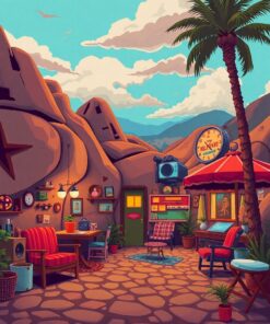 Film Hideaway Paint Numbers