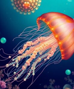 Sea Jelly Paint Numbers