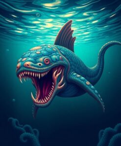 Sea Leviathan Paint Numbers