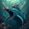 Vintage Deep Sea Leviathan paint by numbers