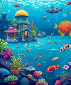 Sea Oasis Paint Numbers