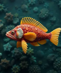 Vintage Deep Sea Specimen paint by numbers