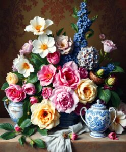 Amazonian Blooms Paint Numbers