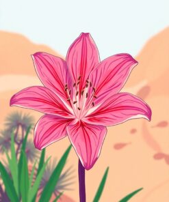 Lily Bloom Paint Numbers