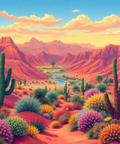 Oasis Bloom Paint Numbers