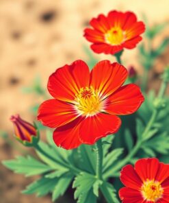 Desert Primrose Paint Numbers