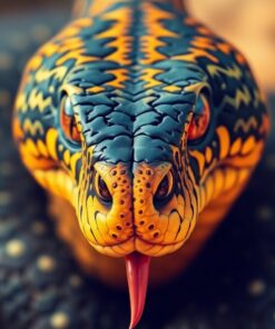 Serpent Gaze Paint Numbers