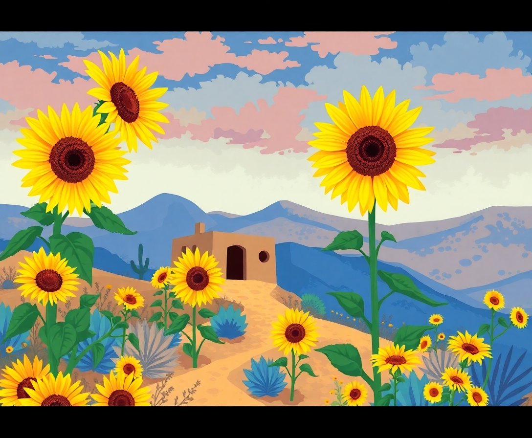 vintage-desert-sunflower-oasis-paint-by-numbers-kit