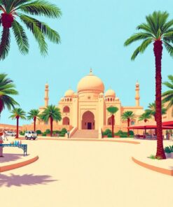 Beach Oasis Paint Numbers