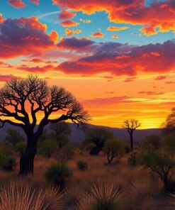 Baobab Dusk Paint Numbers