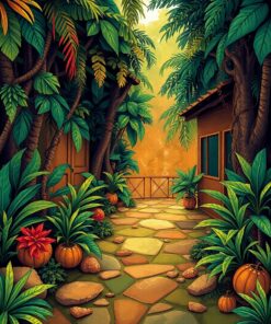 Jungle Retreat Paint Numbers