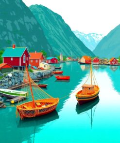 Fjord Nets Paint Numbers