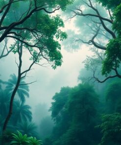 Rainforest Mist Paint Numbers