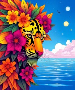 Exotic Bloom Paint Numbers