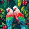 Eucalyptus Galahs Paint Numbers