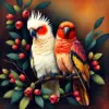 Vintage Eucalyptus Galahs Paint By Numbers