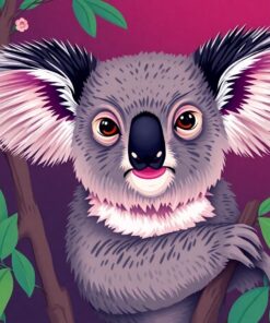 Eucalyptus Koala Paint Numbers
