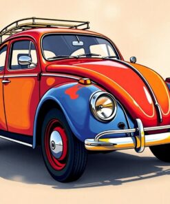 Vintage Explorer Beetle Study Paint By Numbers
