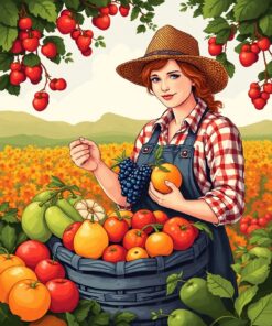 Fruit Bounty Paint Numbers