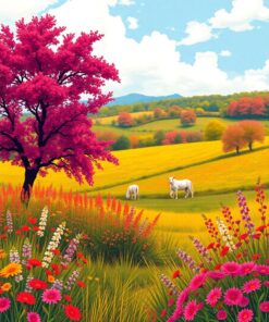 Flamboyant Pasture Paint Numbers