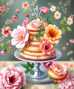 Macaron Tier Paint Numbers