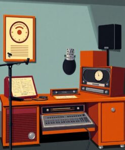 Sound Desk Paint Numbers