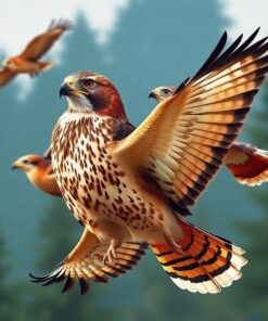 Hawk Flock Paint Numbers