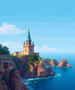 Island Spires Paint Numbers