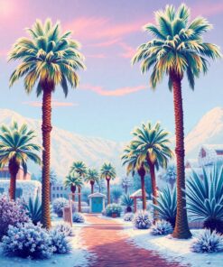 Palm Oasis Paint Numbers