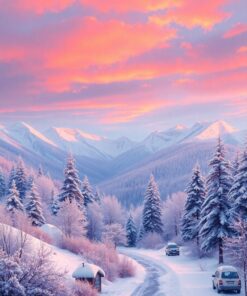 Papaya Dawn Paint Numbers