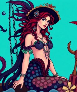 Galleon Nymph Paint Numbers