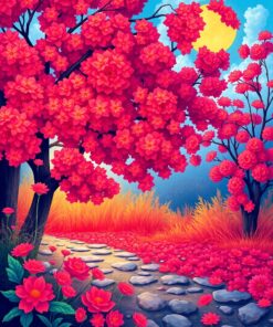 Tropical Lagoon Paint Numbers