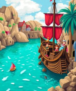 Turquoise Cove Paint Numbers