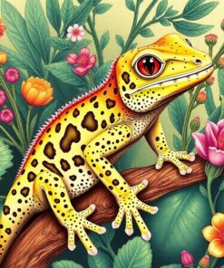 Botanical Study Paint Numbers