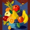 Fruit Arrangement Paint Numbers