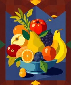 Fruit Arrangement Paint Numbers