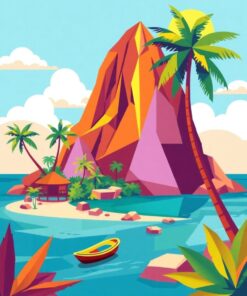 Island Paradise Paint Numbers