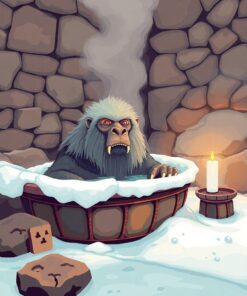 Beast Bath Paint Numbers