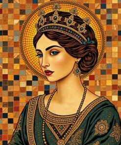 Mosaic Empress Paint Numbers