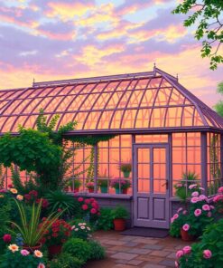 Glasshouse Dawn Paint Numbers