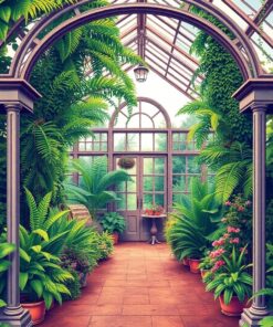 Fern Arch Paint Numbers