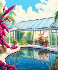 Glasshouse Oasis Paint Numbers