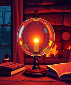 Firelight Glow Paint Numbers