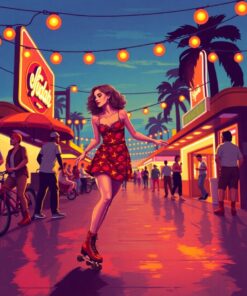 Hour Skater Paint Numbers