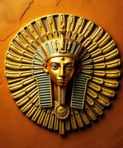 Vintage Golden Isis Pectoral Paint By Numbers