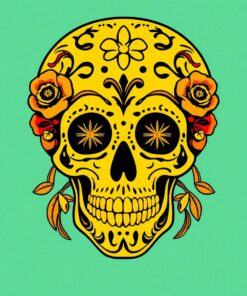 Sugar Skull Paint Numbers
