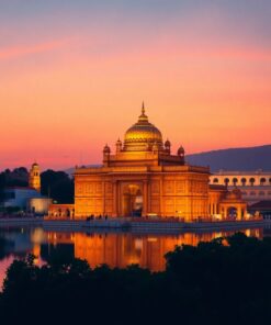 Temple Dusk Paint Numbers