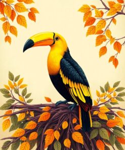 Toucan Roost Paint Numbers
