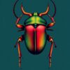 Beetle Study Paint Numbers