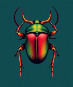 Beetle Study Paint Numbers